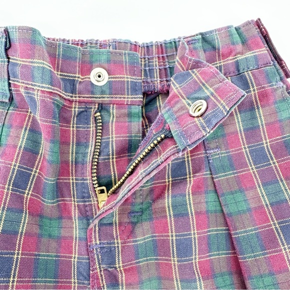 Vintage OshKosh Plaid Pants Made in USA - Picture 6 of 6